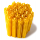 24 Pure Beeswax Birthday Candles