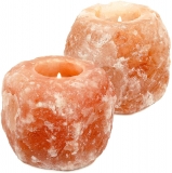 Himalayan rock stone candle holder